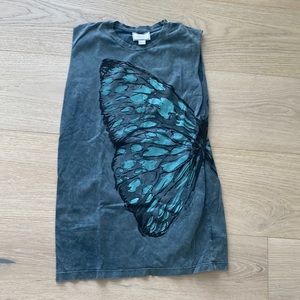 Redemption butterfly wing shirt sz XS